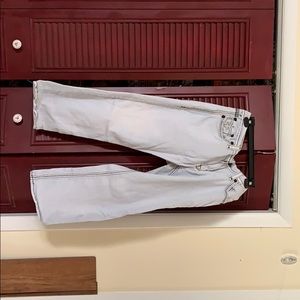 Men’s white rock revival jeans